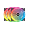 Pack 3 Ventiladores Fantech Typhoon 120mm RGB + Controlador