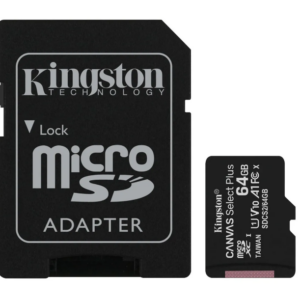 Tarjeta De Memoria Microsd Kingston Canvas Select Plus 64gb