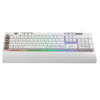 Teclado Gamer Redragon Shiva White Rgb K512 semi mecanico