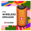 Parlante Monster Bluetooth Anti Salpicaduras P450N