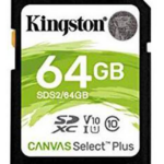 Tarjeta Sdhc Kingston Canvas Select Plus 64 GB