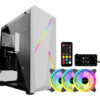 Gabinete Rgb Hypelegend Revolution + Controlador + 3 Fansrgb - Imagen 2