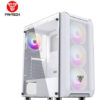 Gabinete Gamer Fantech Aero Cg80 Negro 4 Fan Rgb Incluidos - Imagen 2