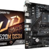 Placa Madre Gigabyte A520 Ds3h Am4 Amd Micro Atx