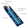 Tarjeta Vertical Riser Usb 3.0 1-16x Pci-e - Imagen 2