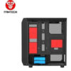 Gabinete Gamer Fantech Aero Cg80 Negro 4 Fan Rgb Incluidos - Imagen 5