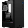 Gabinete Fantech RGB CG74 Mid Tower Atx Black Edition