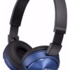 Audífonos Sony MDR ZX310AP Plegable con cable Azul
