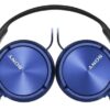 Audífonos Sony MDR ZX310AP Plegable con cable Azul - Imagen 2