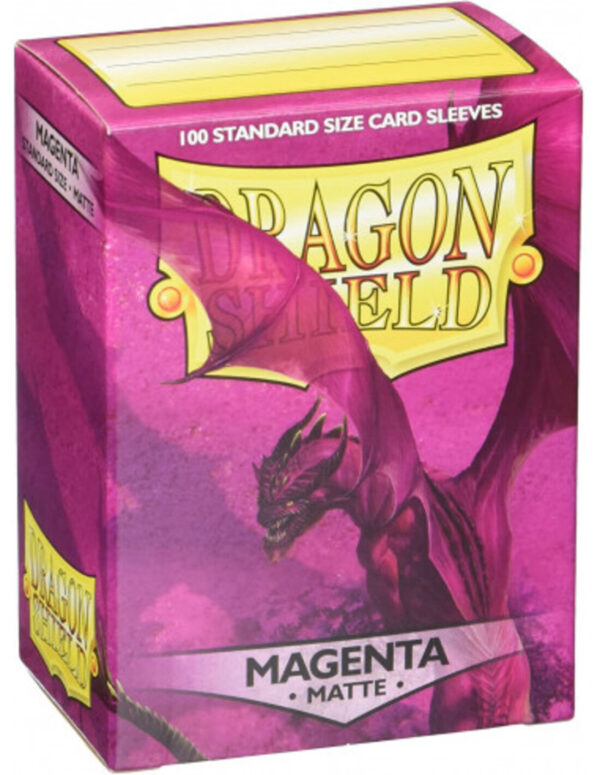 Protectores Dragon Shield 100 - Standard Matte Magenta