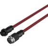 Cable HyperX en espiral USB-C Rojo