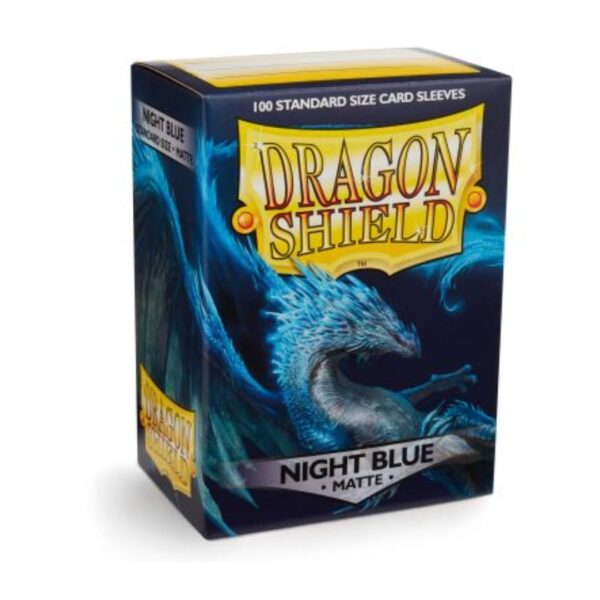 Protectores Dragon Shield 100 - Standard Matte Night Blue