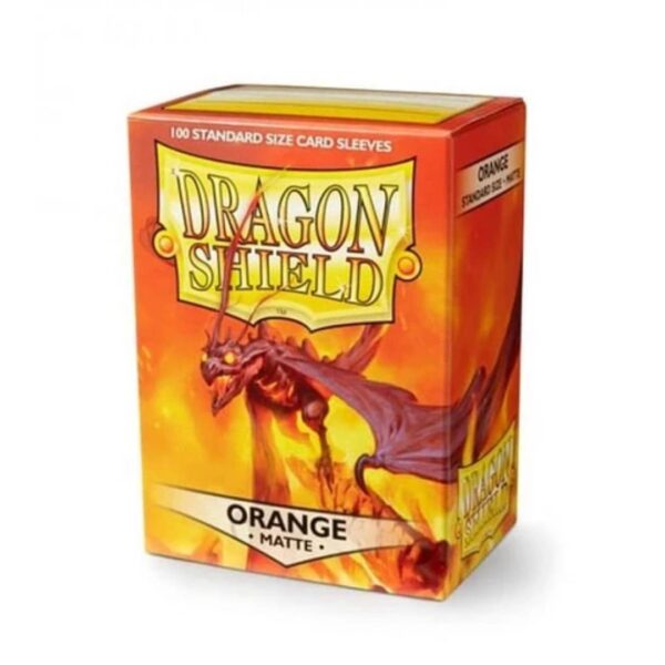 Protectores Dragon Shield 100 - Standard Matte Orange