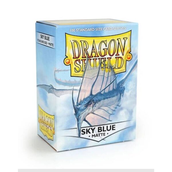 Protectores Dragon Shield 100 - Standard Matte Sky Blue