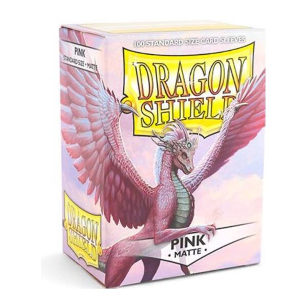 Protectores Dragon Shield 100 - Standard Matte Pink