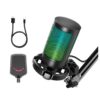 Micrófono Gamer Fifine A6T RGB, USB-C