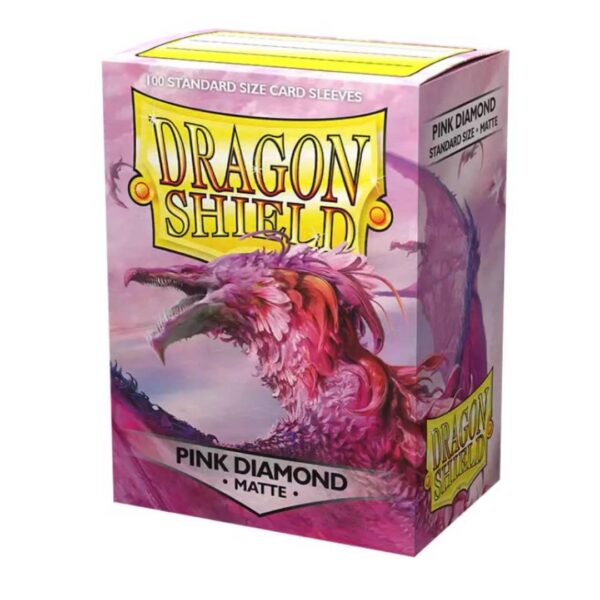 Protectores Dragon Shield 100 - Standard Matte Pink Diamond