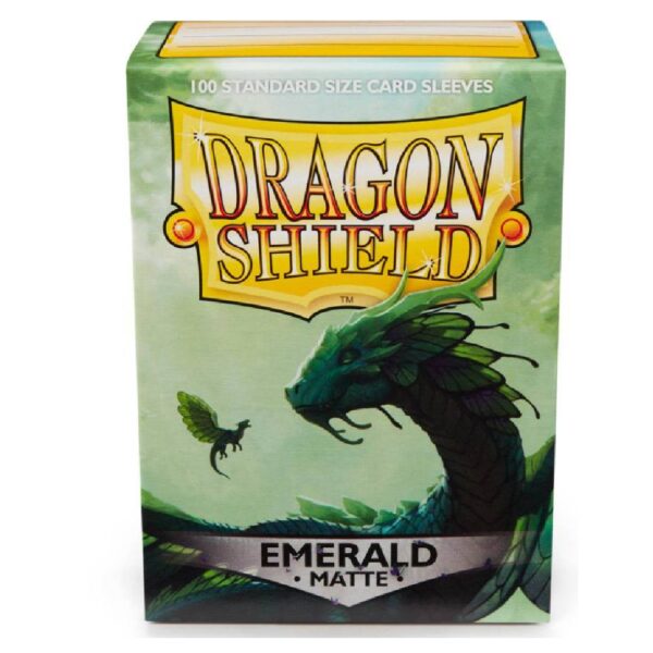 Protectores Dragon Shield 100 - Standard Matte Emerald