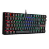 Pack Redragon Teclado Kumara RGB Negro + Audifono Icon