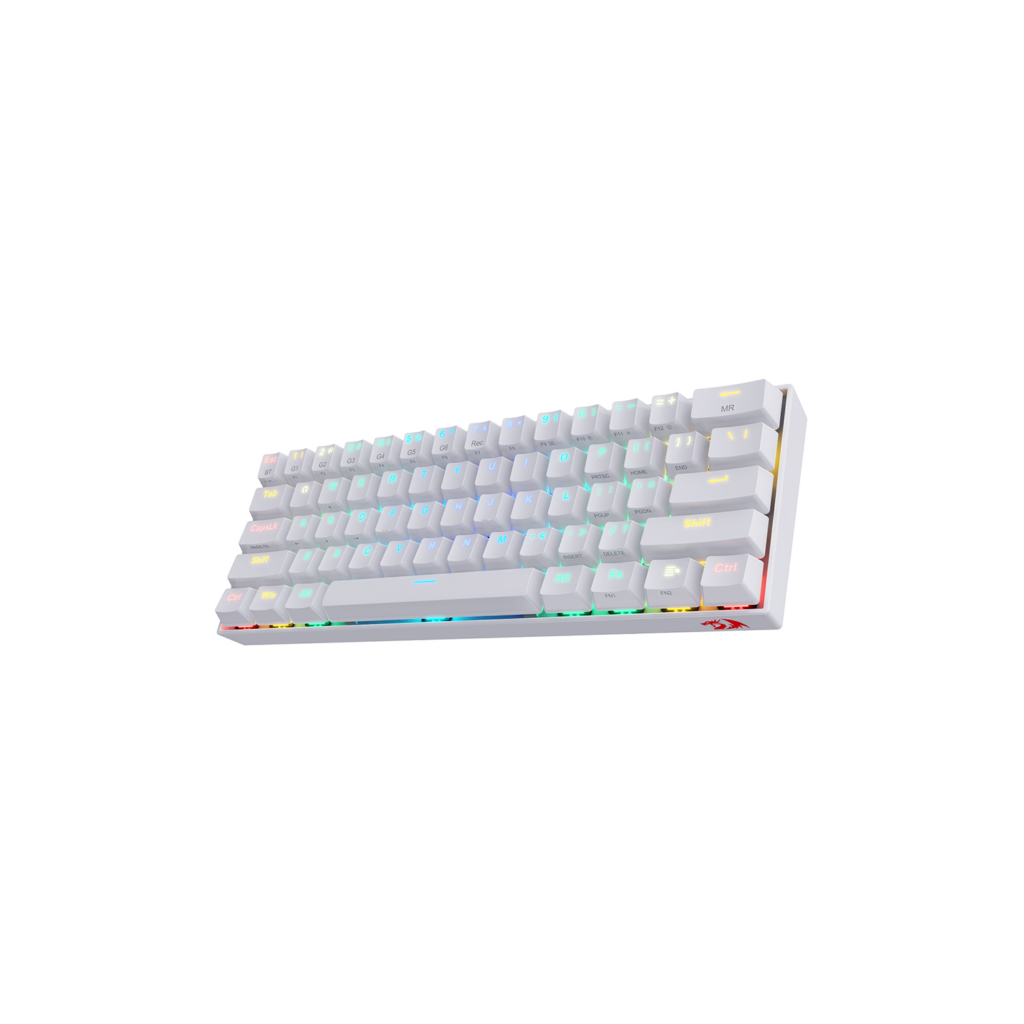 Teclado Mecanico Draconic RGB White SW Brown - Progaming