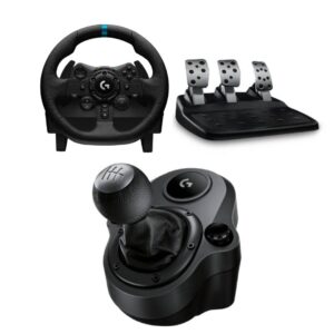 Volante, Pedalera y Palanca Cambios Logitech G923 PS4