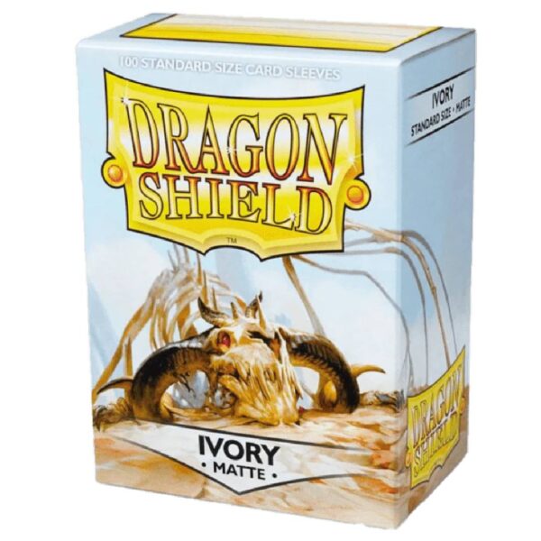 Protectores Dragon Shield 100 - Standard Matte Ivory