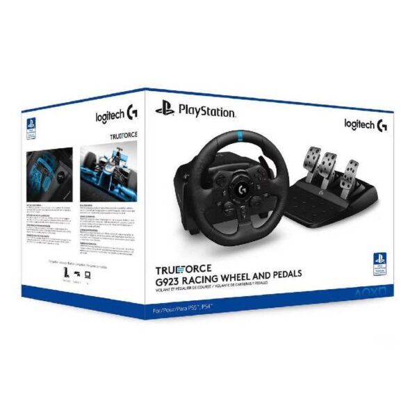 Volante Gamer con Pedalera Logitech G923 PS4