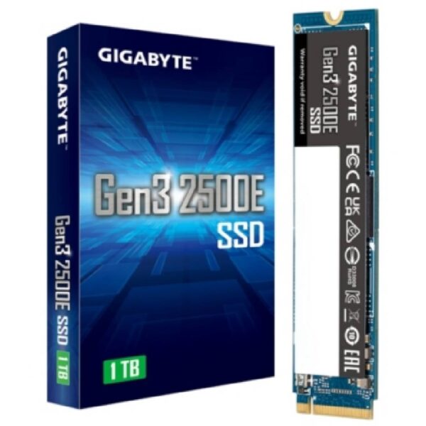 Disco SSD GIGABYTE Gen3 2500E M.2 (1 TB)