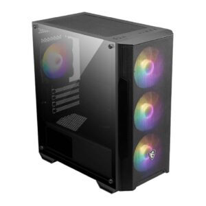 Gabinete MSI MAG Forge M100A Micro ATX Negro