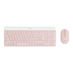 Kit Mouse y Teclado Logitech MK470 Wireless Rose