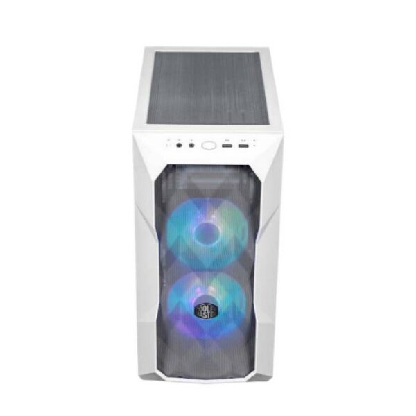 Gabinete Gamer Cooler Master TD300 Mesh Blanco MicroATX