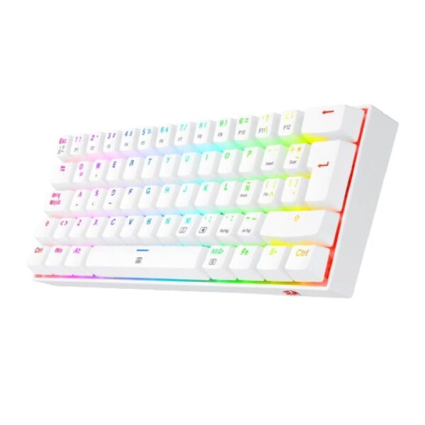 Teclado Redragon K630 Dragonborn White Switch Red (esp)