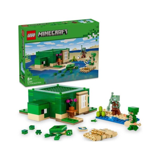 LEGO Minecraft: La Casa Tortuga de la Playa 21254