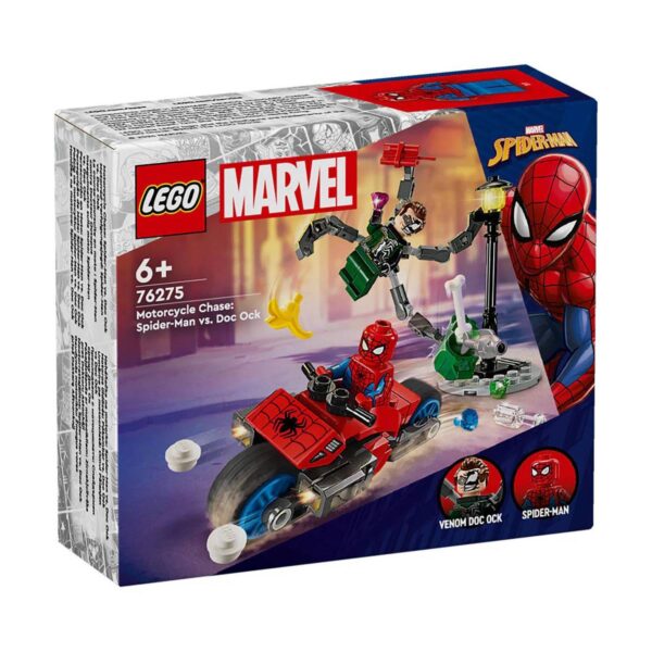 LEGO Marvel: Persecucion en Moto: Spider-Man v Doc Ock 76275