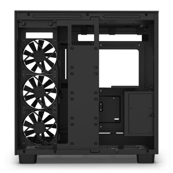 Gabinete NZXT H9 Flow ATX Mid Tower Negro