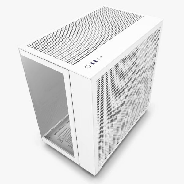 Gabinete NZXT H9 Flow ATX Mid T Blanco