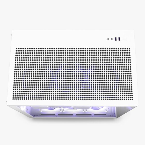 Gabinete NZXT H9 Flow ATX Mid T Blanco