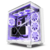 Gabinete NZXT H Series H9 Elite Rgb white + 2 fans extra - Imagen 2