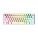 Teclado Gamer Fantech MAXFIT 61 MK857 Space SW Red Español