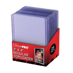 25 Pack Toploader Ultra Pro