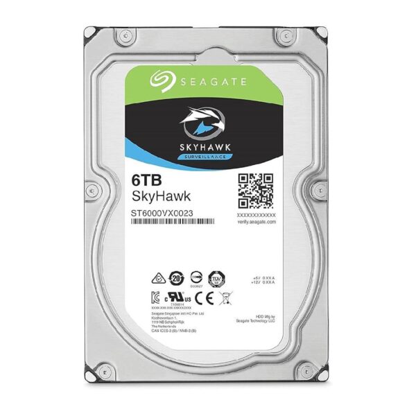 Disco Duro HDD Seagate Skyhawk Surveillance 6TB