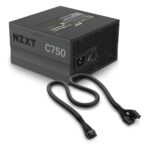 Fuente de Poder NZXT 750w Modular Gold+Cable 12VHPWR PCIe5.0