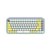 Teclado Logitech Pop Keys Lila Mecánico Inalambrico Daydream