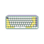 Teclado Logitech Pop Keys Lila Mecánico Inalambrico Daydream