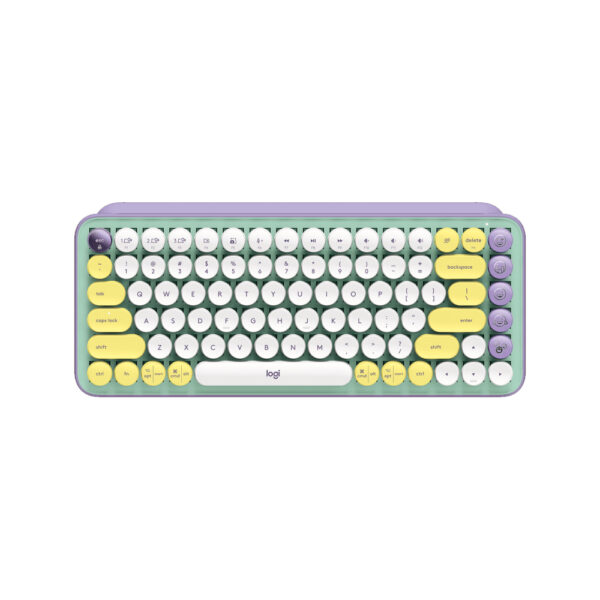 Teclado Logitech Pop Keys Lila Mecánico Inalambrico Daydream