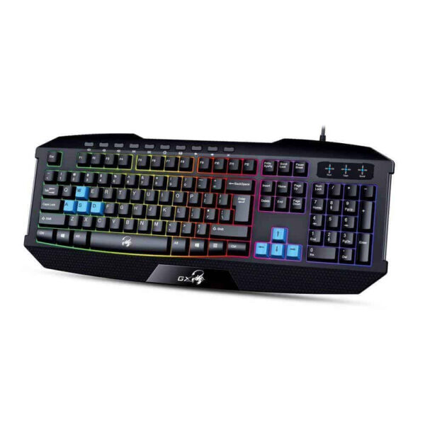 TECLADO GAMER GENIUS SCORPION K215 USB 12 Teclas función