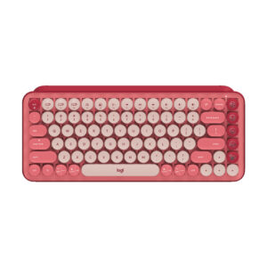 Teclado Logitech Pop Keys Rojo Mecánico Heartbreaker