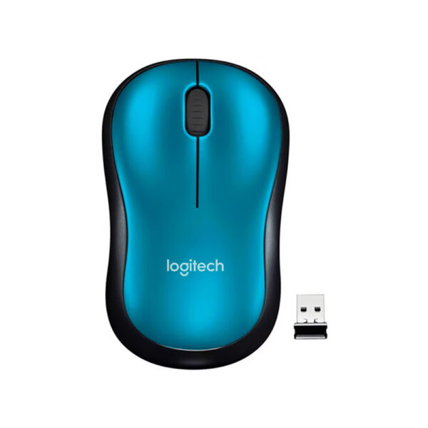 Mouse Logitech M185 Inalámbrico Azul USB