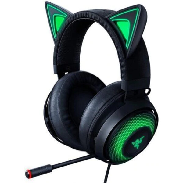 Audifonos Gamer Razer Kraken Kitty Chroma Negro USB