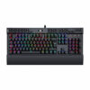 Teclado Gamer Redragon Yama BLACK K550 Español SW Purple